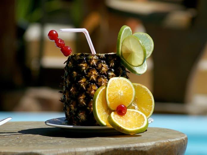 Bebidas servidas no Restaurante Maracajú