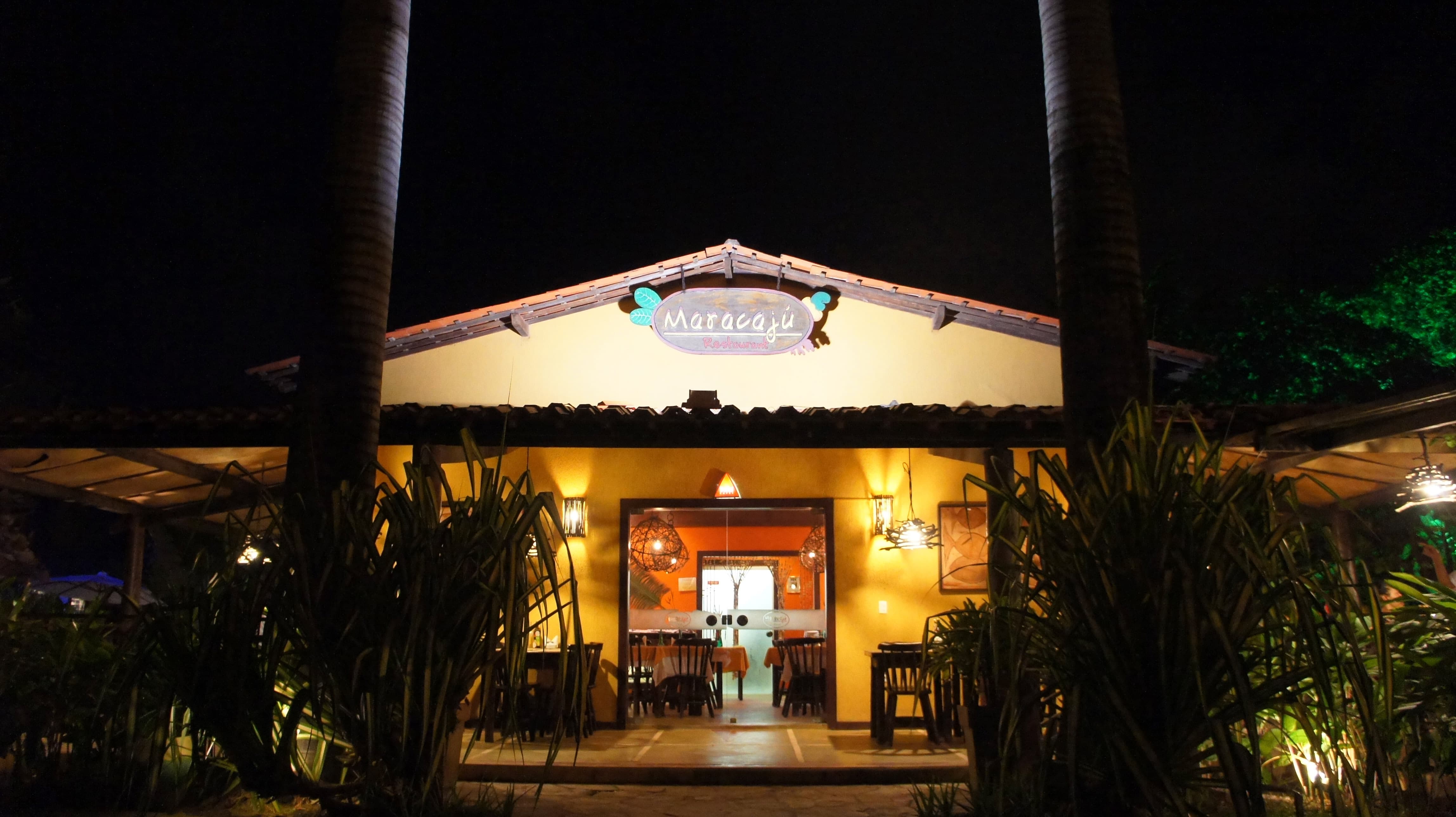 Entrada do Restaurante Maracajú em Porto de Galinhas